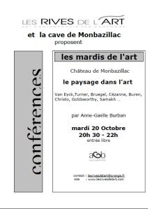 2009 Affiche Conference Paysage