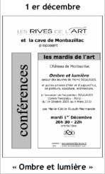 2009 Conférence Ombres et lumière