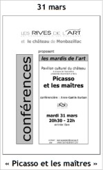 2009 Conférence Picasso et les maîtres