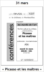 2009 Conférence Picasso et les maîtres