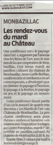 2009 Conf paysages art SO