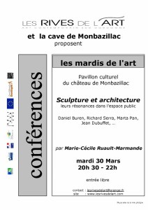 2010 Affiche Conf Sculpt Archi