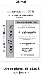 2010 Conference Art et Photographie