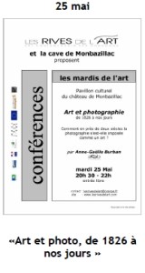 2010 Conference Art et Photographie