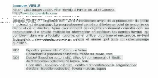 bibliographie Jacques VIEILLE