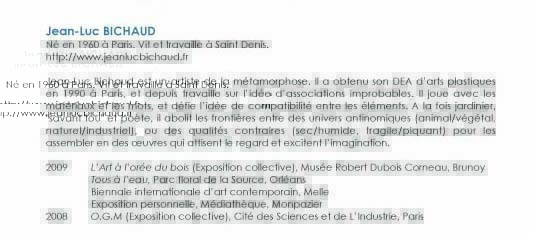 bibliographie JL Bichaud