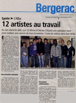 Le Démocrate 20 janvier 2011