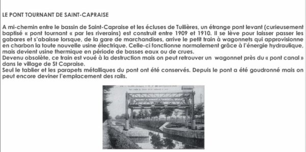 pont tournant de st-Capraise EPH2011