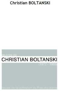 2009 C BOLTANSKI