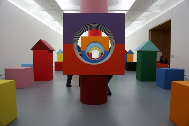 Daniel Buren Comme un jeu d’enfant (1)