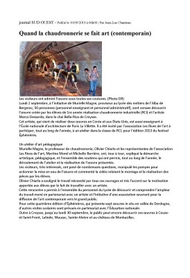 sud ouest du 10 septembre