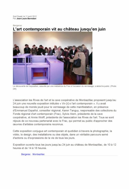 sud ouest du 11 avril 2012