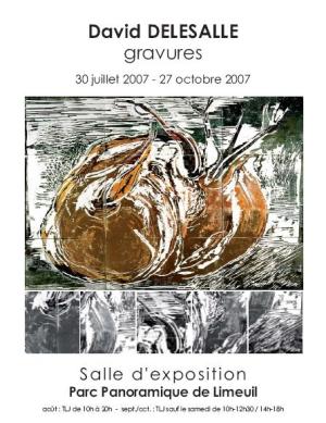 2007 Affiche Expo Delesalle