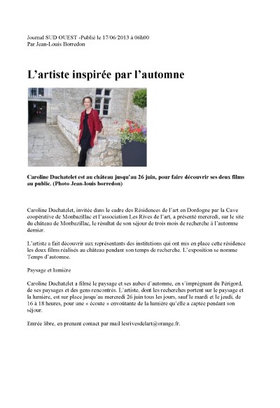 sud ouest 17 06 2013