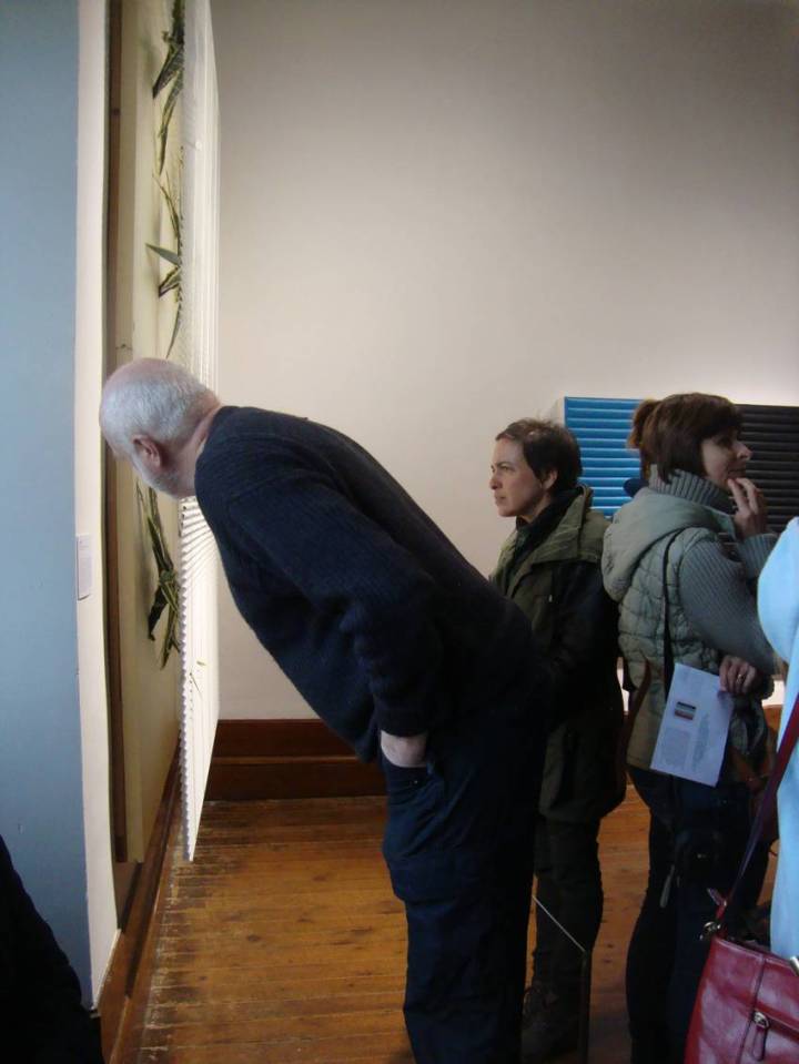 Expo Frac "partition visuelle", vernissage ; crédit photos © Les Rives de l'Art