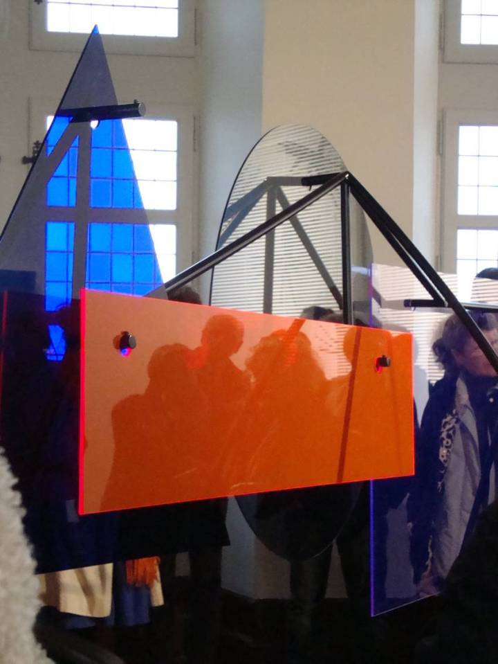 Expo Frac "partition visuelle", vernissage ; crédit photos © Les Rives de l'Art