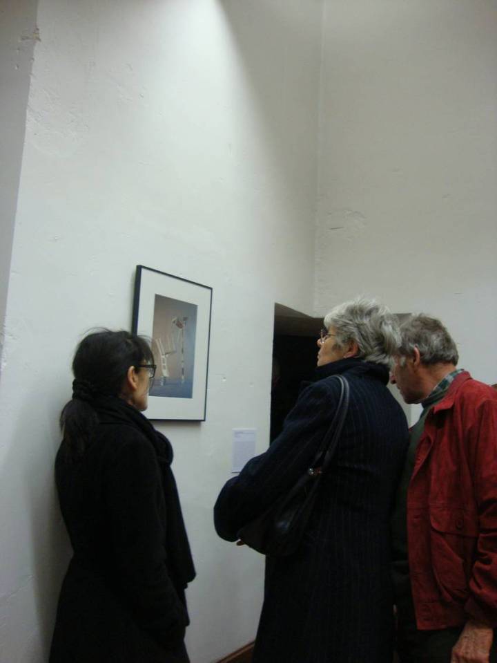 Expo Frac "partition visuelle", vernissage ; crédit photos © Les Rives de l'Art