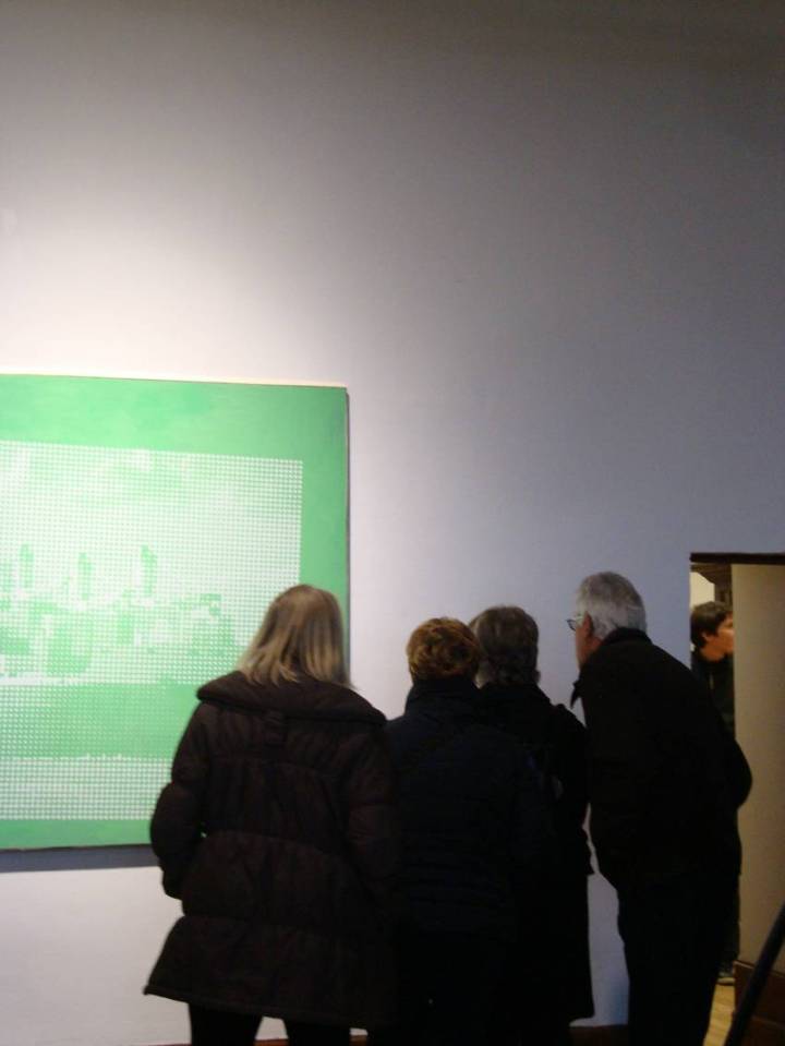 Expo Frac "partition visuelle", vernissage ; crédit photos © Les Rives de l'Art