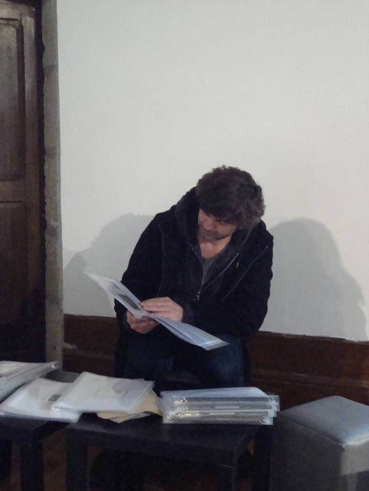 Expo Frac "partition visuelle", vernissage ; crédit photos © Les Rives de l'Art