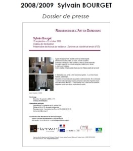 2008-2009 DP Résidence Sylvain BOURGET