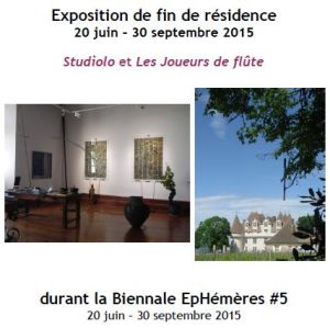 2015 Expo fin de Résidence EpHemeres #5 Erik Samakh