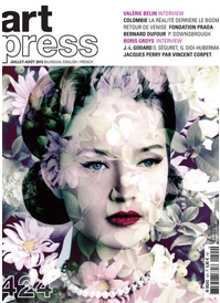 2015 Ephemeres artpress magazine 424 couverture
