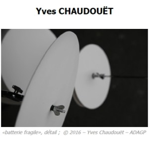 2016 Exposition Yves CHAUDOUET