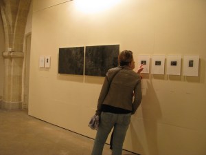 expo Au roi du bois, Anne-Lise BROYER, dans la cour MABLY 