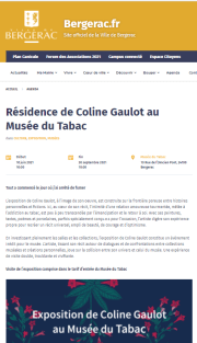 2021 Residence Coline Gaulot Musee Tabac Bergerac